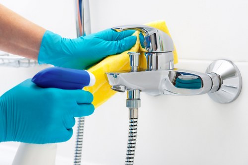 Waste sorting and safe disposal items for cleaning operations