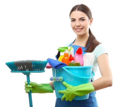 Office cleaning Richmond team sanitizing shared workspace surfaces