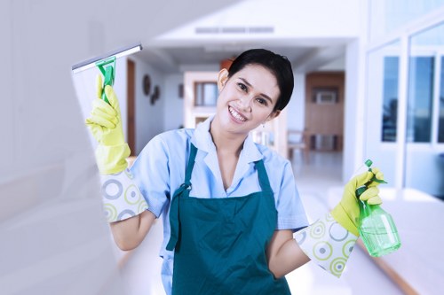 Disinfecting high-touch surfaces in a Richmond office environment