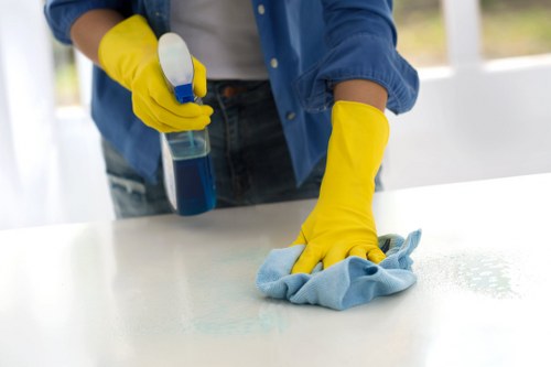 Living room tidying and vacuuming for Richmond domestic cleaning
